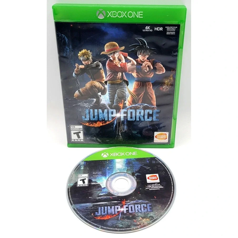 Jump Force (Microsoft Xbox One, 2019) CIB‎ COMPLETE IN BOX